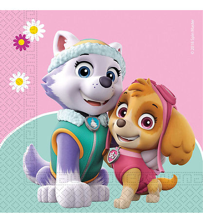 Decorata Party Servietter - 20-pak - 33x33 cm - Paw Patrol Skye 