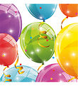 Decorata Party Servietter - 20-pak - 33x33 cm - Sparkling Balloo