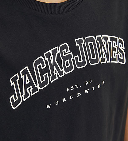 Jack & Jones T-shirt - JjeCaleb - Black