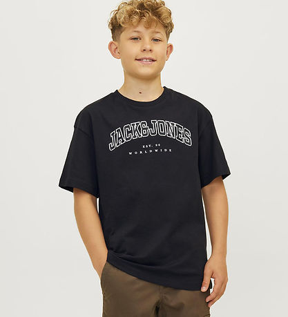 Jack & Jones T-shirt - JjeCaleb - Black