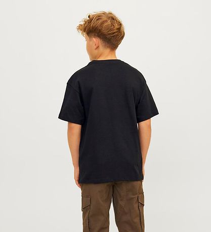 Jack & Jones T-shirt - JjeCaleb - Black