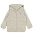 GANT Cardigan - Shield - Soft Oat