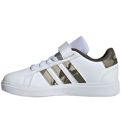 adidas Performance Sko - Grand Court 2.0 - Hvid/Atmygrøn m. Camo