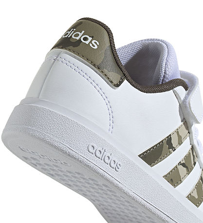 adidas Performance Sko - Grand Court 2.0 - Hvid/Atmygrøn m. Camo