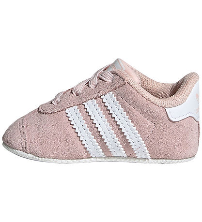 adidas Originals Hjemmesko - Gazelle Crib - Rosa/Hvid