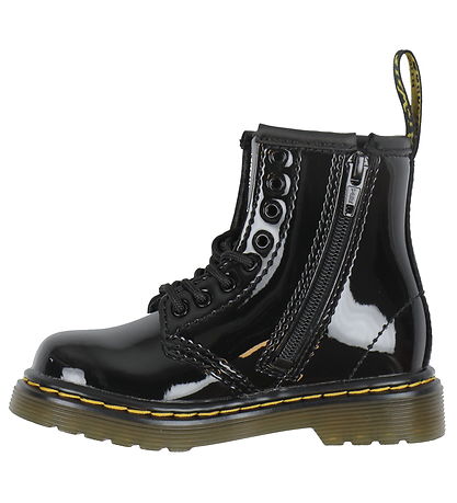 Dr. Martens Støvler - 1460 T - Patent Lamper - Sort