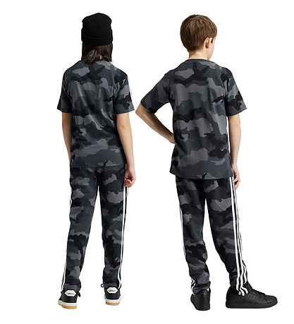 adidas Performance Sweatpants - J BL Camo FT PT - Grå/Sort