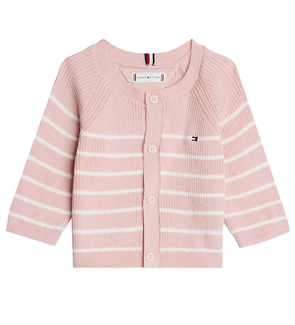 Tommy Hilfiger Gaveæske - Cardigan/Bukser - Strik - Soft Rose St