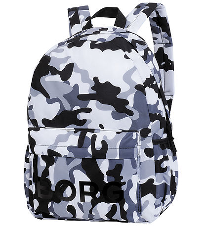 Björn Borg Rygsæk - Junior - Sort/Hvid Camouflage