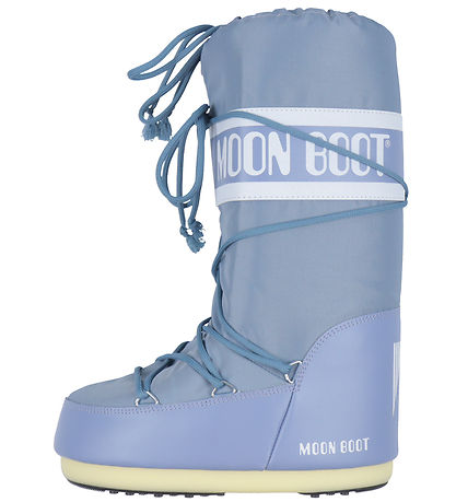 Moon Boot Vinterstøvler - Icon Nylon - Elephant Grey