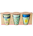 Rice Kopper - Melamin - 6 stk. - 250 ml - Multi/Funky Prints