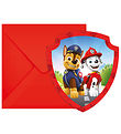Decorata Party Invitationer - 6-pak - Paw Patrol Rescue Heroes