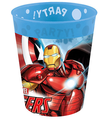 Decorata Party Plastikkopper - 4-pak - 250 ml - Avengers Infinit