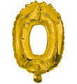 Decorata Party Foileballon - 85 cm - No 0 - Guld
