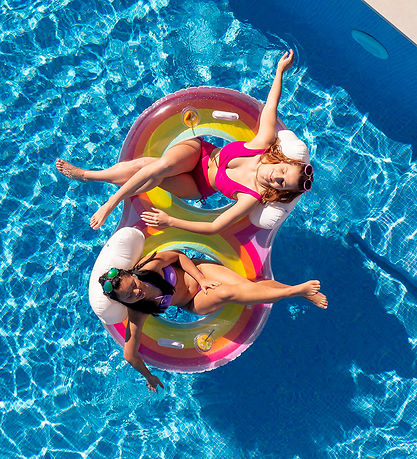 Bestway Flyder - 186x116 - Rainbow Dreams Double Swim Tube
