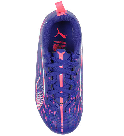 Puma Fodboldstøvler - Ultra 5 Play FG/AG Jr - Lapis Lazuli/Hvid