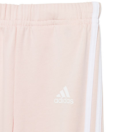 adidas Performance Sweatsæt - I Bos Jog FT - Rosa/Hvid