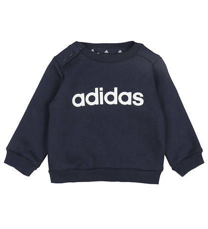 adidas Performance Sweatsæt - I Lin FL Jog - Blå/Grå