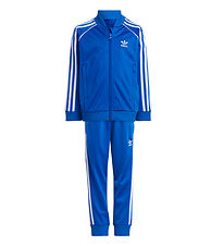 adidas Originals Træningssæt - SST Tracksuit - Blå/Hvid