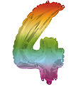 Decorata Party Foileballon - 95 cm - No 4 - Rainbow