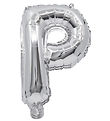 Decorata Party Foileballon - 35 cm - P - Sølv