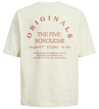 Jack & Jones T-shirt - JorBrooklyn - Buttercream