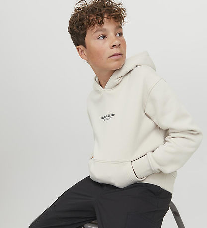 Jack & Jones Hættetrøje - Noos - JorVesterbro -  Moonbeam