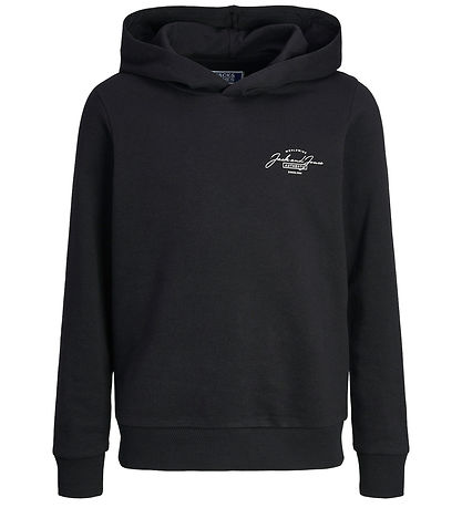 Jack & Jones Hættetrøje - JjFerris - Black/SAMLL
