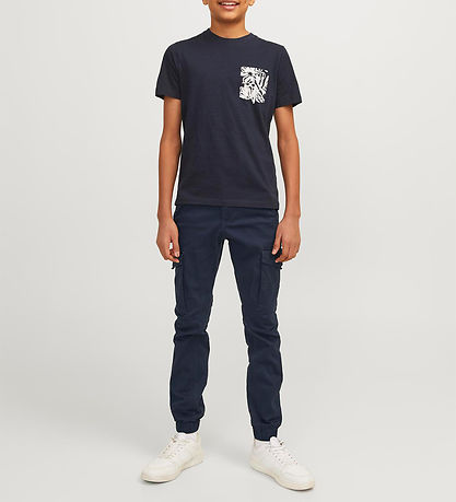Jack & Jones Bukser - JpstPaul - Noos - Navy Blazer