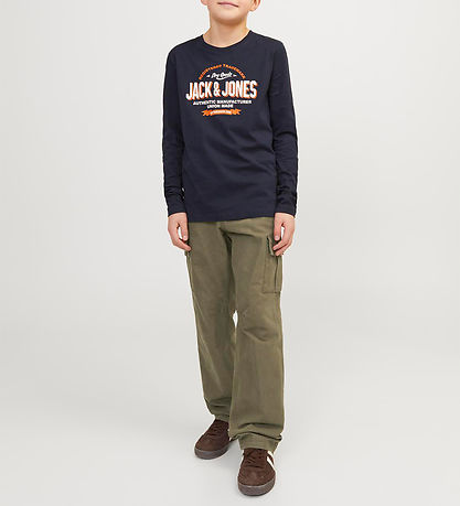 Jack & Jones Bukser - Cargo - Noos - JPStkane - Olive Night