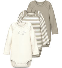 Name It Body l/æ - Noos - NbnBody - 3-pak - Pure Cashmere
