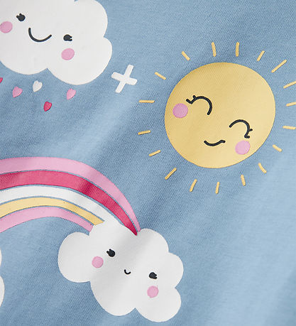 Name It Bluse - NmfVix - Endless Sky/Sky - Sun And Rainbow