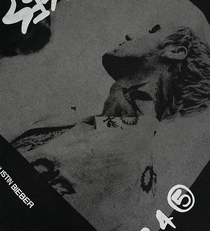 LMTD Hættetrøje - NlnAtlaz Justin Bieber - Sort