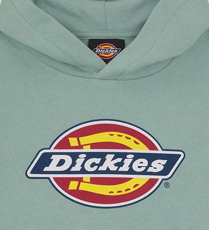 Dickies Hættetrøje - Blue Surf m. Logo