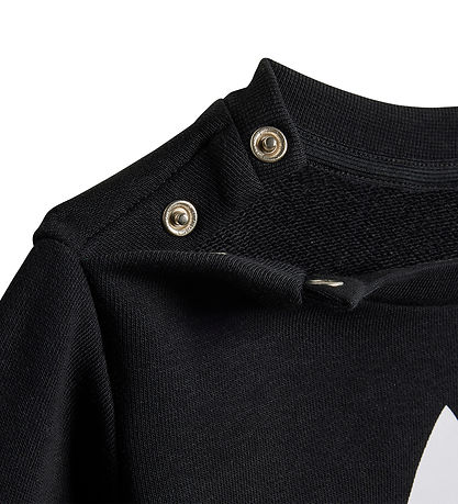 adidas Originals Sweatsæt - Crew - Sort/Hvid