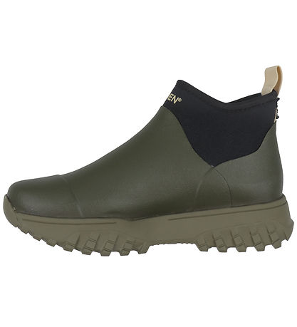 Woden Gummistøvler - Irene Waterproof - Dark Olive