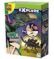 SES Creative Udhug - Explore - Stegosaurus og Skelet
