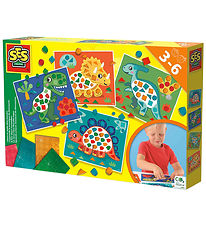 SES Creative Lær At Lave Mosaik - Dinosaurer
