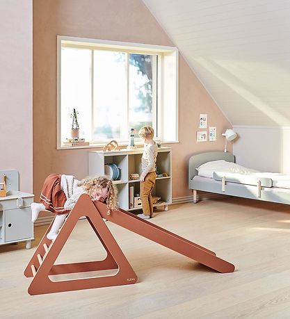 Flexa Rutsjebane Til Legetårn - Play - Blush/Birch Plywood