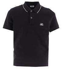 C.P. Company Polo - Sort m. Hvid