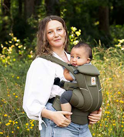 Ergobaby Bæresele - Omni Breeze - 1 in Airflow - Olive Green