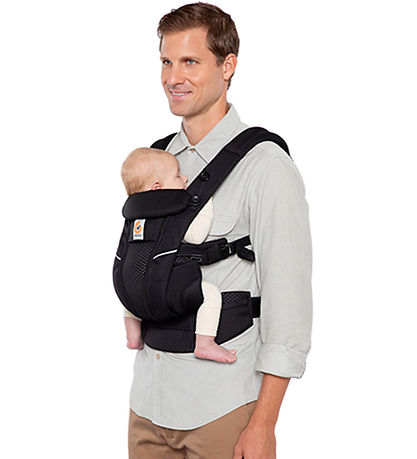 Ergobaby Bæresele - Omni Breeze - 1 in Airflow - Onyx Black
