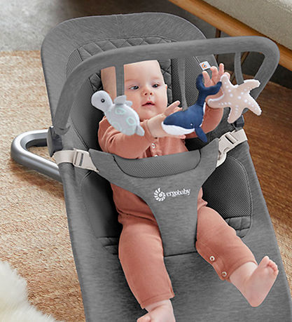 Ergobaby Aktivitetslegetøj Til Skråstol - Evolve - Ocean Wonders