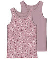 Name It Undertrøje - Noos - NmfTank - 2-pak - Mauve Shadows