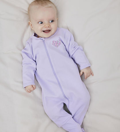 Name It Natdragt - Noos - NbfNightsuit - 2-pak - Pastel Lilac