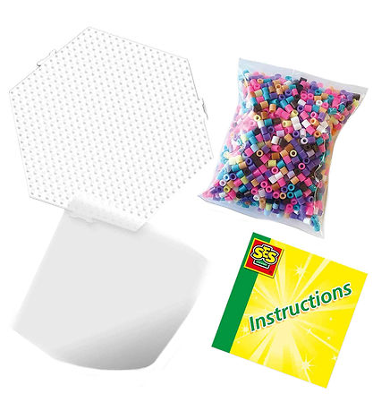 SES Creative Perler - Strygeperler - 1600 stk - Prinsesser Og Kæ