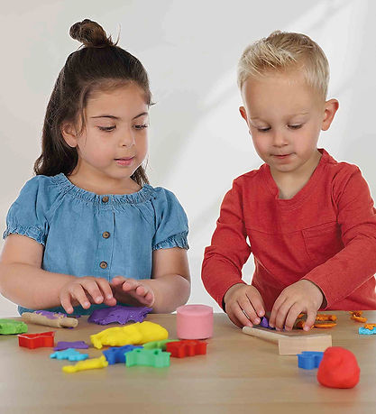 SES Creative Modellervoks - 4x90g - Silkeblød Selvlysende