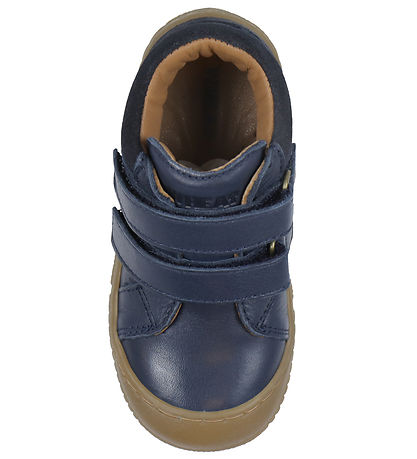 Wheat Begyndersko - Ivalo Dobbelt Velcro Prewalker - Navy