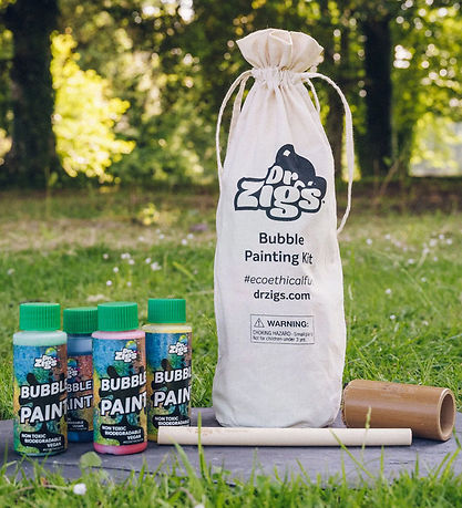 Dr Zigs Sæbeboblesæt - Bubble Painting Kit