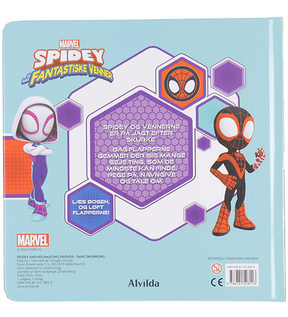 Alvilda Bog m. Flapper - Marvel - Spidey - Fang Skurkene! - Dans
